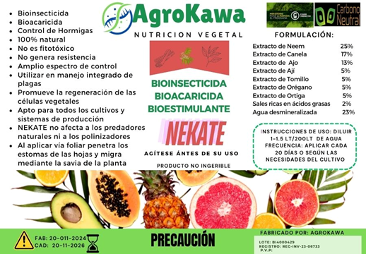 Ficha T茅cnica - Nekate